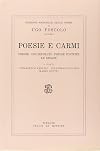 Poesie e carmi : Poesie, Dei Sepolcri, Poesie postume, Le Grazie