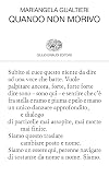 Quando non morivo (Italian Edition)