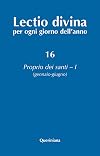 16: Proprio dei santi. 1., gennaio-giugno