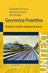 Projective geometry : solved problems and theory review