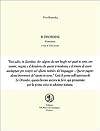 Il disordine. Frammenti. Testo francese a fronte