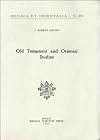 Old Testament and oriental studies
