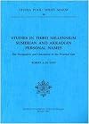 Studies in third millennium Sumerian and Akkadian personal names : the designation and conception of the personal god