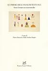 Le forme dell'analisi testuale: sette letture novecentesche