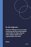Ex orbe religionum : studia Geo Widengren, 24 mense apr. 1972 quo die lustra 13 feliciter explevit oblata ab collegis, discipulis, amicis, collegae magistro amico congratulantibus