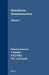 Miscellanea Neotestamentica (Novum Testamentum , Suppl. 48/2)