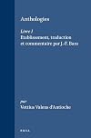 Anthologies. Livre 1
