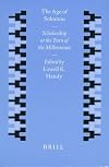 The Age of Solomon: Scholarship at the Turn of the Millennium
