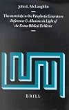 The marzΔaαΈ₯ in the prophetic literature : references and allusions in light of the extra-biblical evidence