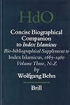 Concise Biographical Companion To Index Islamicus: An International Who's Who in Islamic Studies from its Beginnings dow