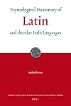 Etymological dictionary of Latin and the other Italic languages