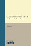 "A man very well studyed" new contexts for Thomas Browne