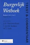 Burgerlijk Wetboek de tekst van de boeken 1, 2, 3, 4, 5, 6, 7, 8 en 10 van het BW voorzien van commentaar met toevoeging van aanverwante nationale en Europese regelgeving 14de druk