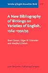 A new bibliography of writings on varieties of English, 1984-1992/93