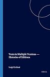 Texts in Multiple Versions: Histories of Editions (Variants)