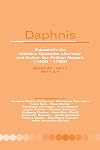 Daphnis Zeitschrift für Mittlere Deutsche Literatur und Kultur der Frühen Neuzeit (1400-1750). Band 40, Heft 3-4 (2011)