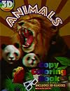 3D Copy Coloring: Animals [Paperback] [Jan 01, 2016]