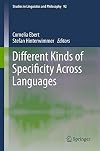 Different kinds of specificity across languages
