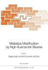 Materials modification by high-fluence ion beams