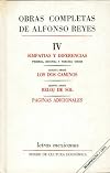 Obras completas, IV : Simpatias y diferencias, Los dos caminos, Reloj de sol, Paginas adicionales (Letras Mexicanas) (Spanish Edition)