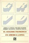 Philosophical analysis in Latin America