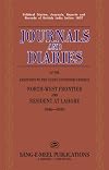 Journals and Diaries of the Assistants to the agent, GG NWF and Resident at Lahore 1846 - 1849