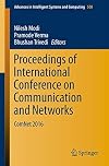 Proceedings of International Conference on Communication and Networks : ComNet 2016