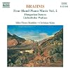 Four Hand Piano Music Vol. 2: Hungarian Dances and Liebeslieder Waltzes [CD]