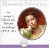 Elisabeth Schumann Recordings (1915-1923)