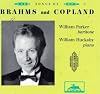 Songs of Brahms and Copland