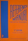 Reference Manual for Office Personnel