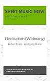 Dedication (Widmung)