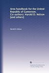 Area handbook for the United Republic of Cameroon