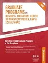 Graduate Programs in Business, Education, Health, Information Studies, Law and Social Work 2011