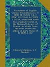 Visitations of English Cluniac foundations in 47 HEN. III. (1262), 3 & 4 EDW. I (1275-6), & 7 EDW. I. (1279), translated from the original records in ... are added, in part, those of 27 EDW. I. (12