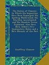 The riches of Chaucer