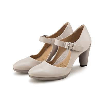 ecco 爱步 2014春夏休闲高跟搭扣女鞋凉鞋 雕塑75 242683