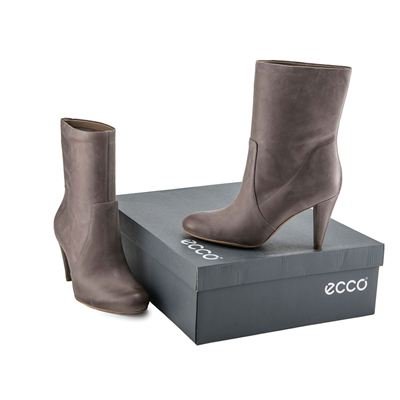 ecco 爱步 2013秋冬派维 正装高跟一脚套女鞋 短靴 351313