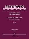 Konzert Nr. 3 in c für Klavier und Orchester op. 37: Partitur