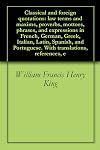 Classical and foreign quotations