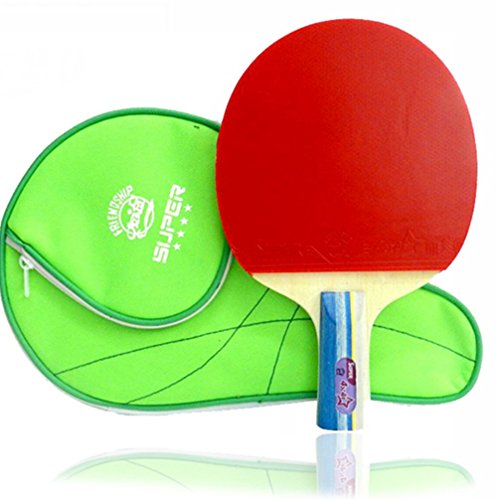 友谊729四星乒乓球拍 超级四星 super4星超级4星pp双面反胶 (直板)