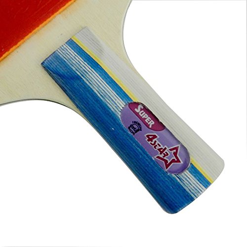 友谊729四星乒乓球拍 超级四星 super4星超级4星pp双面反胶 (直板)