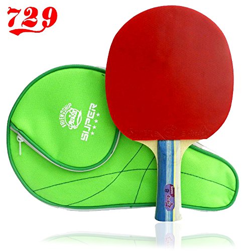 友谊729四星乒乓球拍 超级四星 super4星超级4星pp双面反胶 (直板)