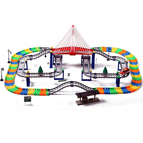 环奇 环奇正品电动汽车轨道车玩具儿童男孩 托马斯小火车轨道套装火车