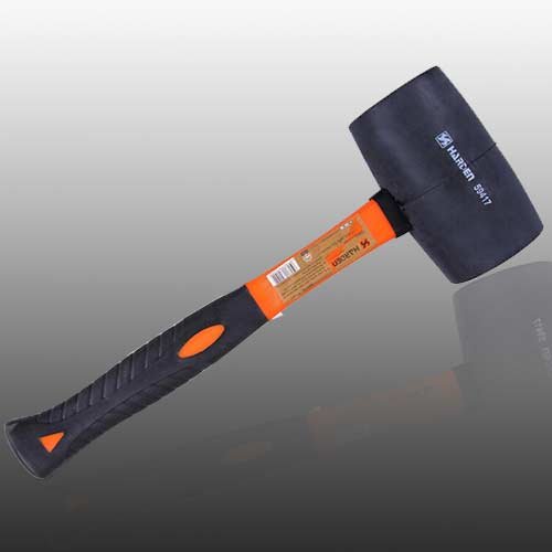 harden 汉顿 橡胶锤子 橡皮锤 皮榔头 装修工具 地板大理石瓷砖安装锤