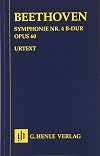 Sinfonie Nr. 4 [B-Dur], op. 60