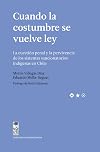 Cuando la costumbre se vuelve ley: La cuesti&oacute;n penal y la pervivencia de los sistemas sancionatorios ind&iacute;genas en Chile (Spanish Edition)