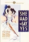 She Had to Say Yes (1933)