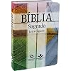 Bíblia Sagrada, Letra Gigante, NAA, Capa Cruz Semi-flexível c/ Índice