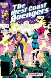 The West Coast Avengers [1985] #12 - The Attraction Between Two Bodies!